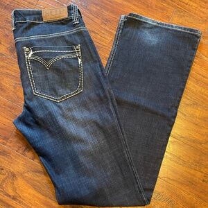 Cowgirl Up 30/36 Dark Blue Denim Jeans